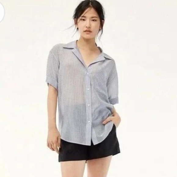Aritzia the Group Babaton Withers Button Up Shirt - Picture 1 of 12